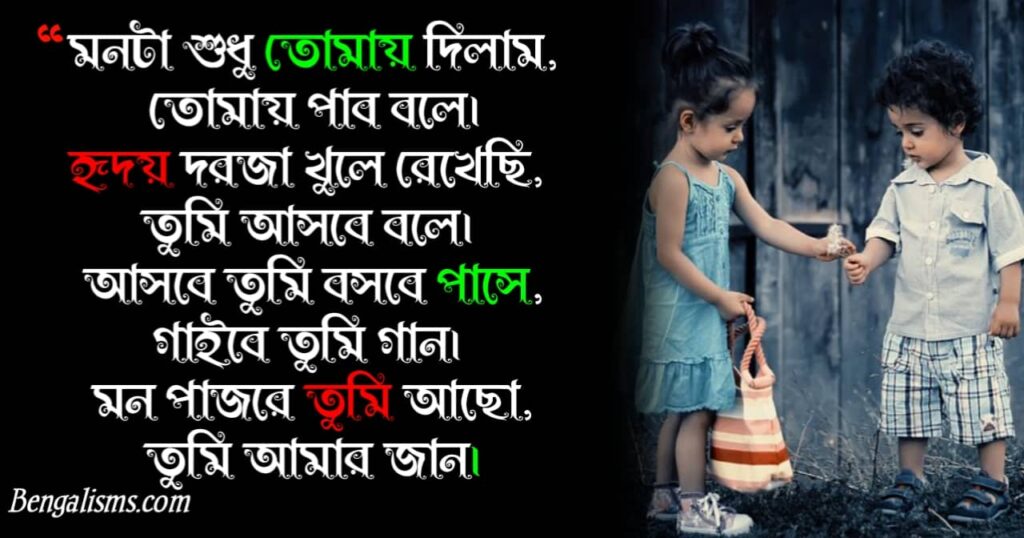 Love Poem In Bengali For Boyfriend