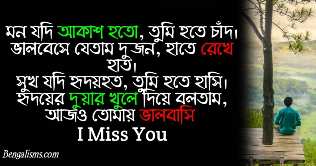 miss you shayari bangla