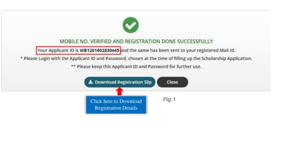 Applicant ID ও Password